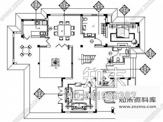 施工图海南摩洛哥风格样板别墅施工图施工图下载【ID:531989382】