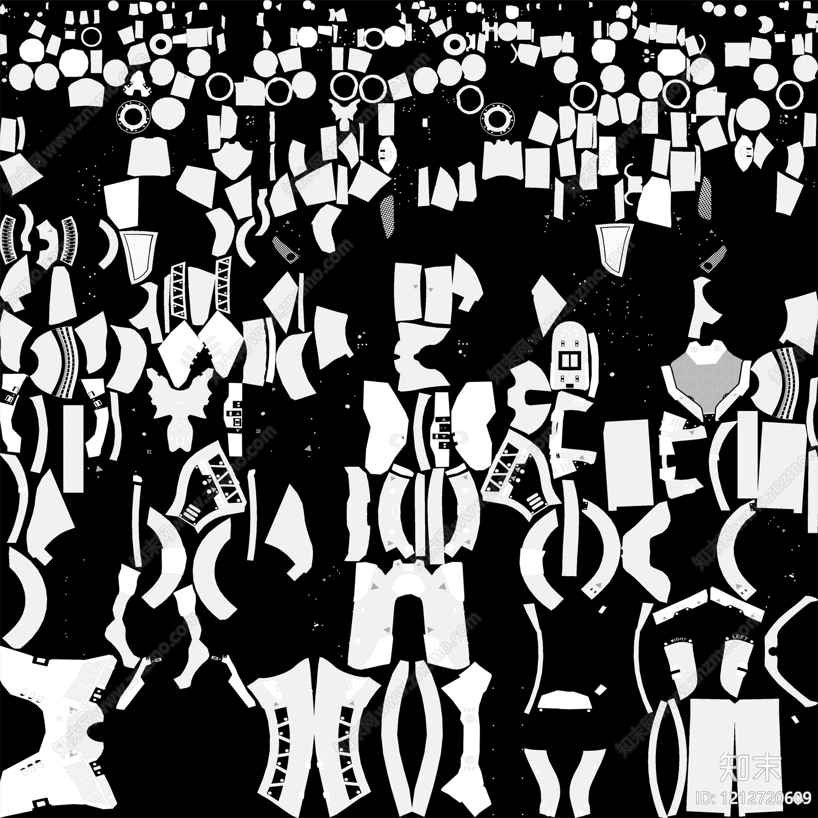 环境光遮蔽贴图贴图下载【ID:1212720609】