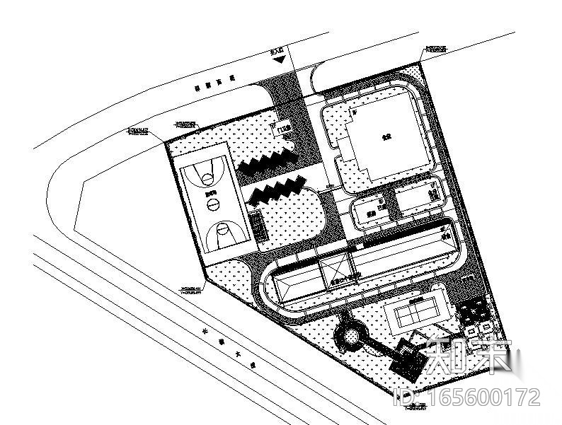 广东公司景观环境施工图全套施工图下载【ID:165600172】
