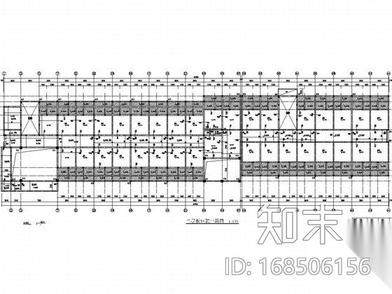 六层混合结构学生公寓施工图（含建施）cad施工图下载【ID:168506156】