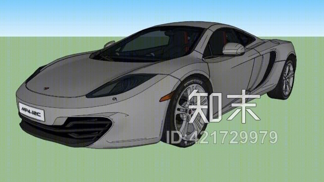 迈凯轮MP4SU模型下载【ID:421729979】