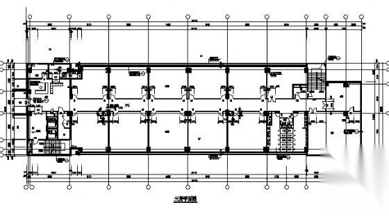 株洲某十层电子研发楼建筑方案图cad施工图下载【ID:151400151】