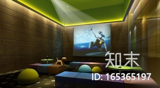 [贵州]精品LOFT售楼处办公样板间室内设计施工图cad施工图下载【ID:165365197】