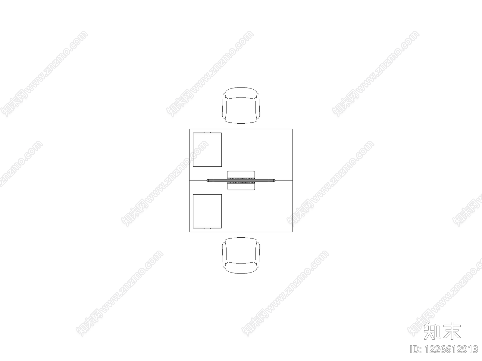桌子CAD图纸