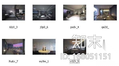 现代经典样板房四室两厅施工图（含实景）cad施工图下载【ID:168051151】