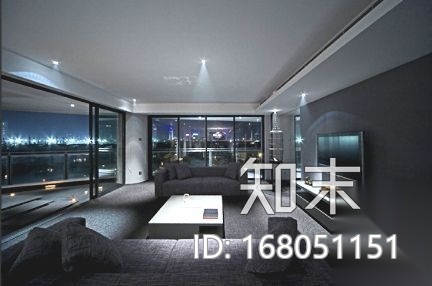 现代经典样板房四室两厅施工图（含实景）cad施工图下载【ID:168051151】