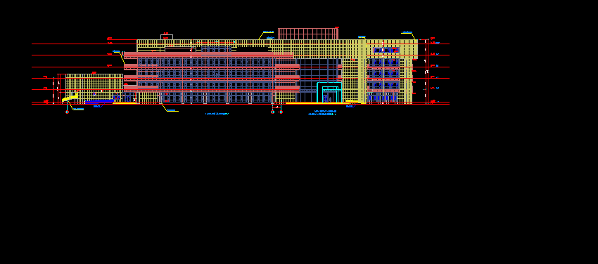 交大办公楼施工图归档（华东院图纸）cad施工图下载【ID:149948182】