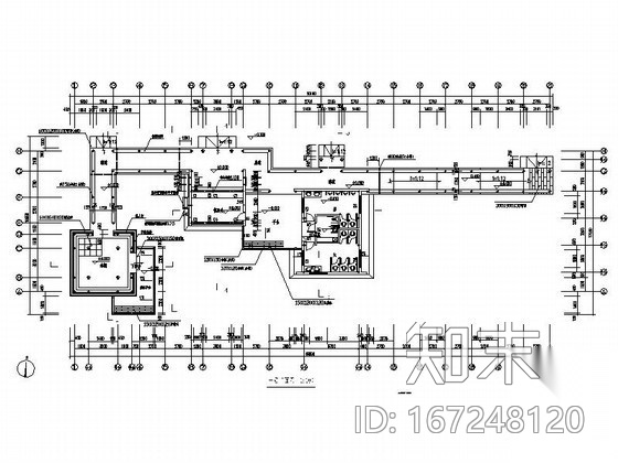 某仿古售票处建筑施工图施工图下载【ID:167248120】