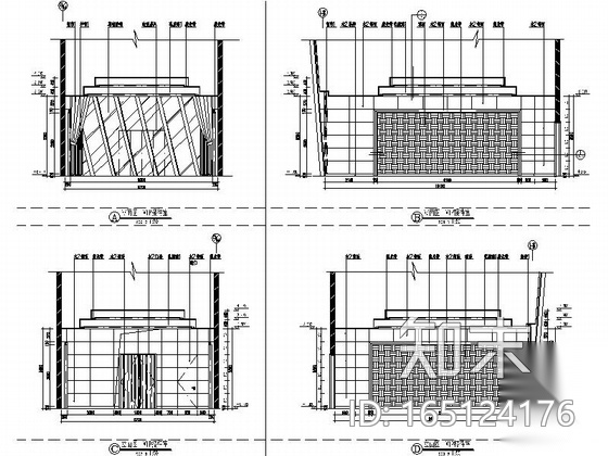 [深圳]大型国家级地质公园现代综合体装修施工图cad施工图下载【ID:165124176】