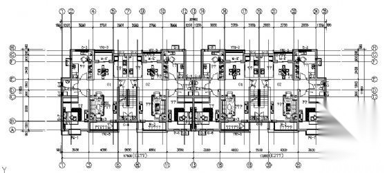 天津西青区某六层住宅楼建筑方案图cad施工图下载【ID:149851119】