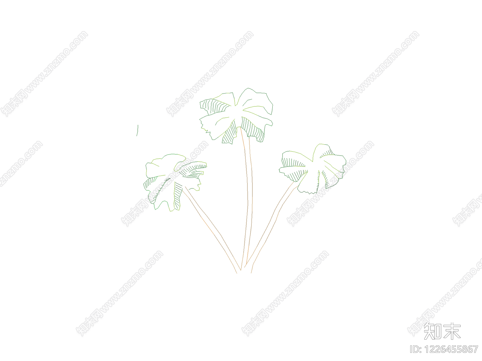 绿植CAD图纸