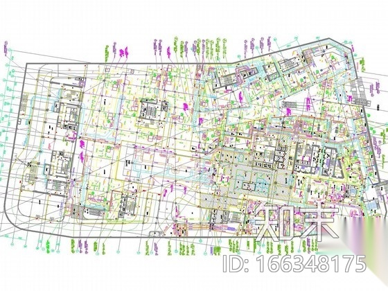 [江苏]超高层综合商业广场暖通空调全系统设计施工图（3...cad施工图下载【ID:166348175】