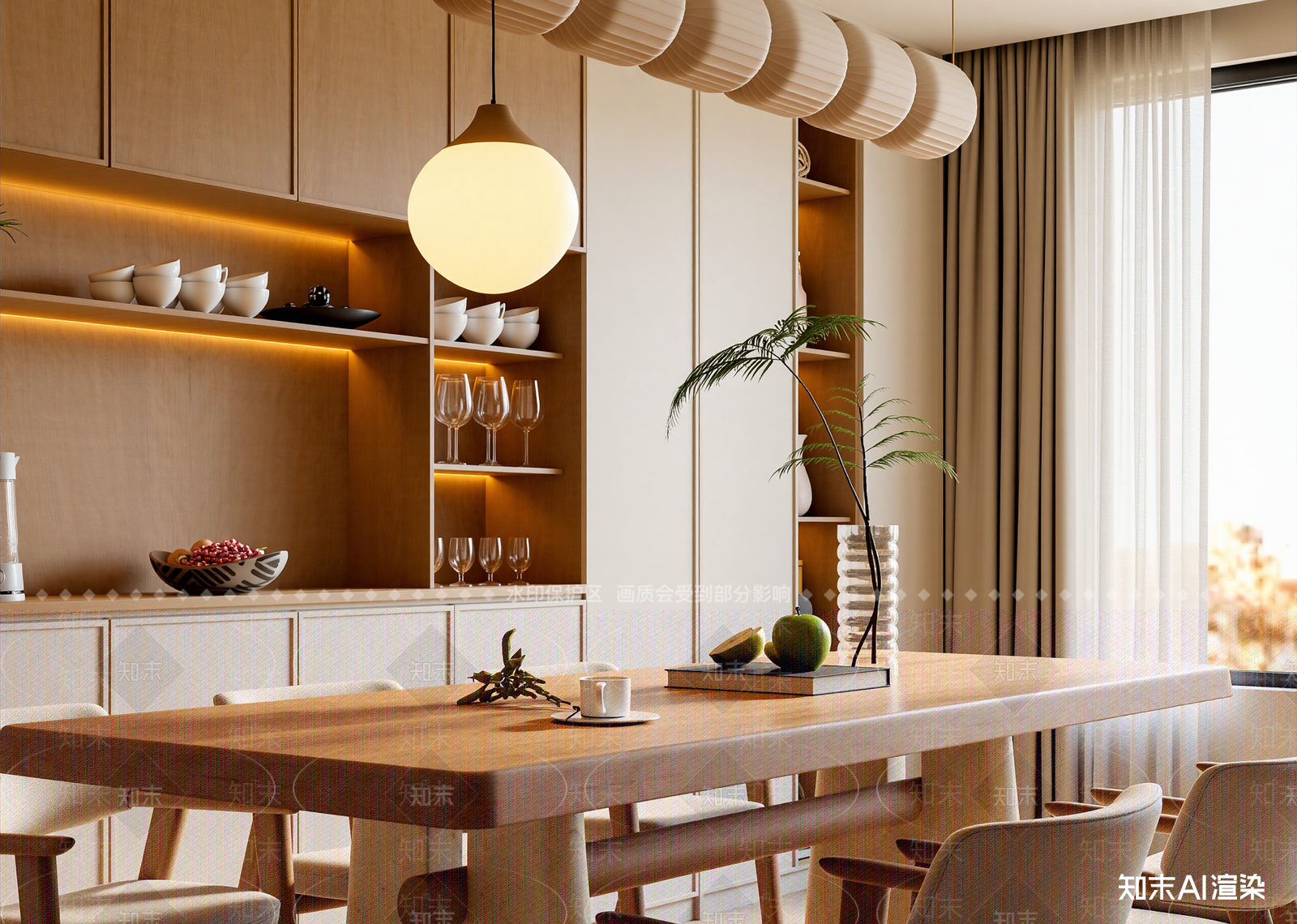 家居餐厅3D模型下载【ID:1214608314】