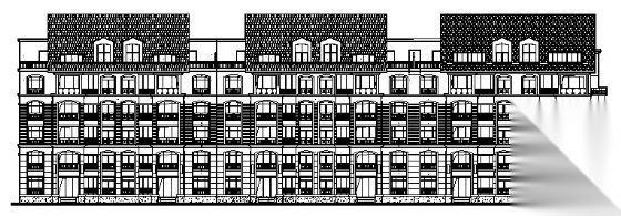 无锡长江国际花园36、50号住宅楼建筑施工图cad施工图下载【ID:149849132】