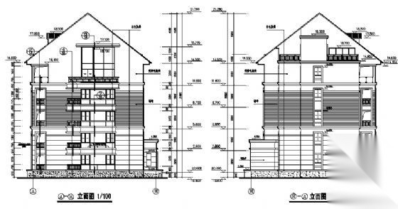 无锡长江国际花园36、50号住宅楼建筑施工图cad施工图下载【ID:149849132】