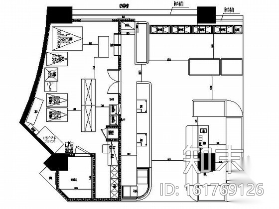 [上海]某知名面包店面施工图（含实景）施工图下载【ID:161769126】