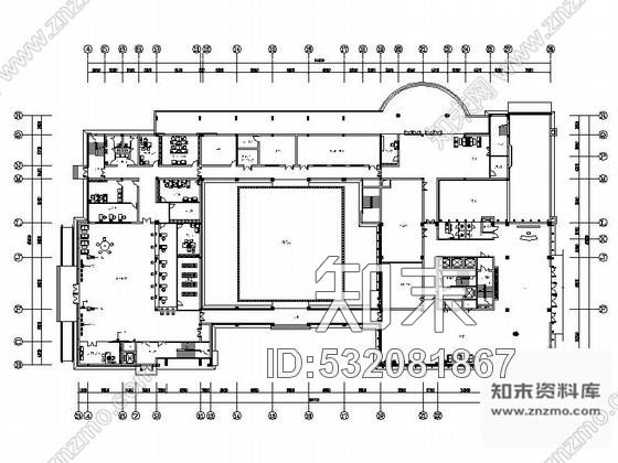 施工图浙江简约大气办公楼室内设计CAD施工图施工图下载【ID:532081867】