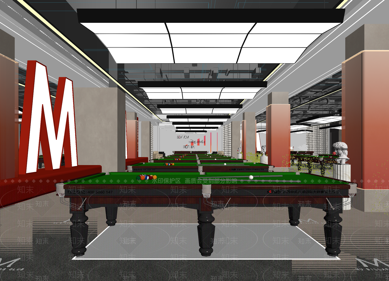 现代其他展厅3D模型下载【ID:1215148536】