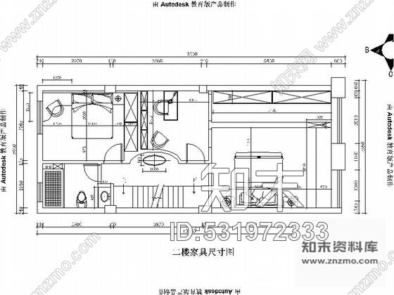 施工图扬州美式豪华复古3层别墅CAD施工图含效果图cad施工图下载【ID:531972333】