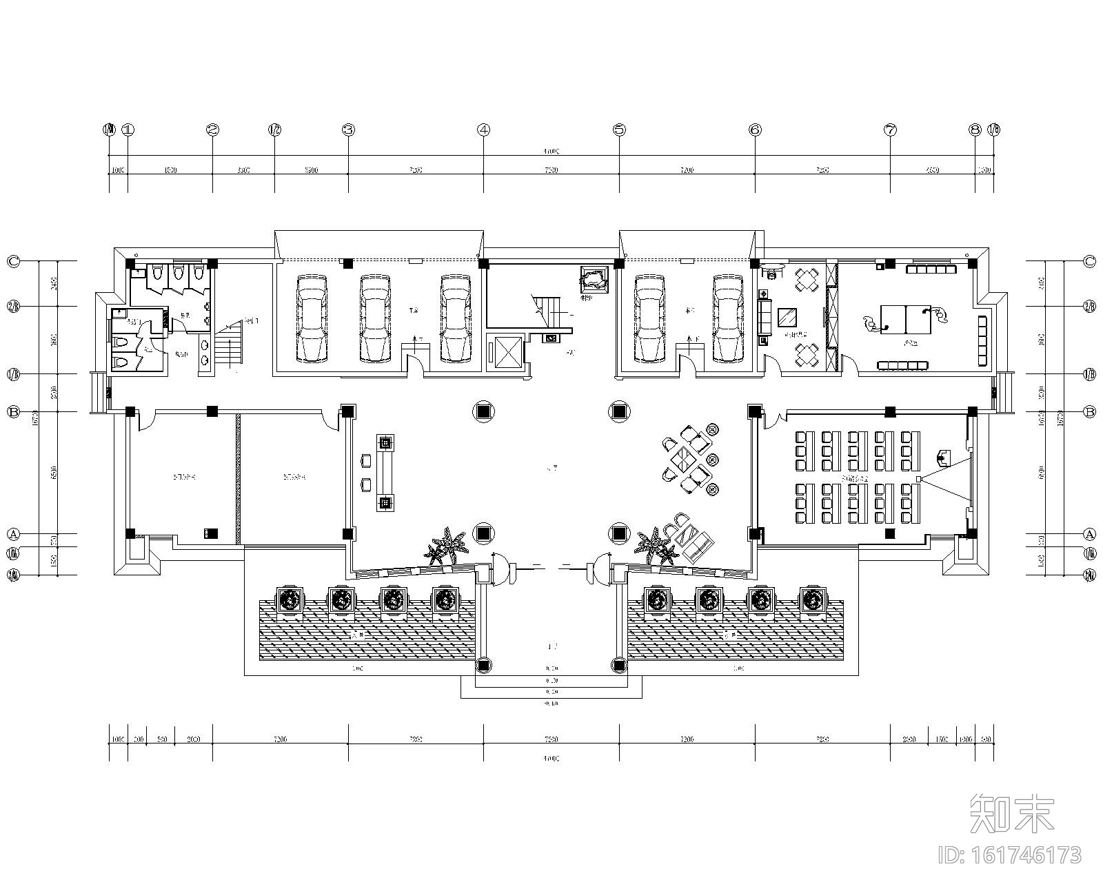 [江苏]苏州豪华中式办公楼全套施工图+效果图cad施工图下载【ID:161746173】