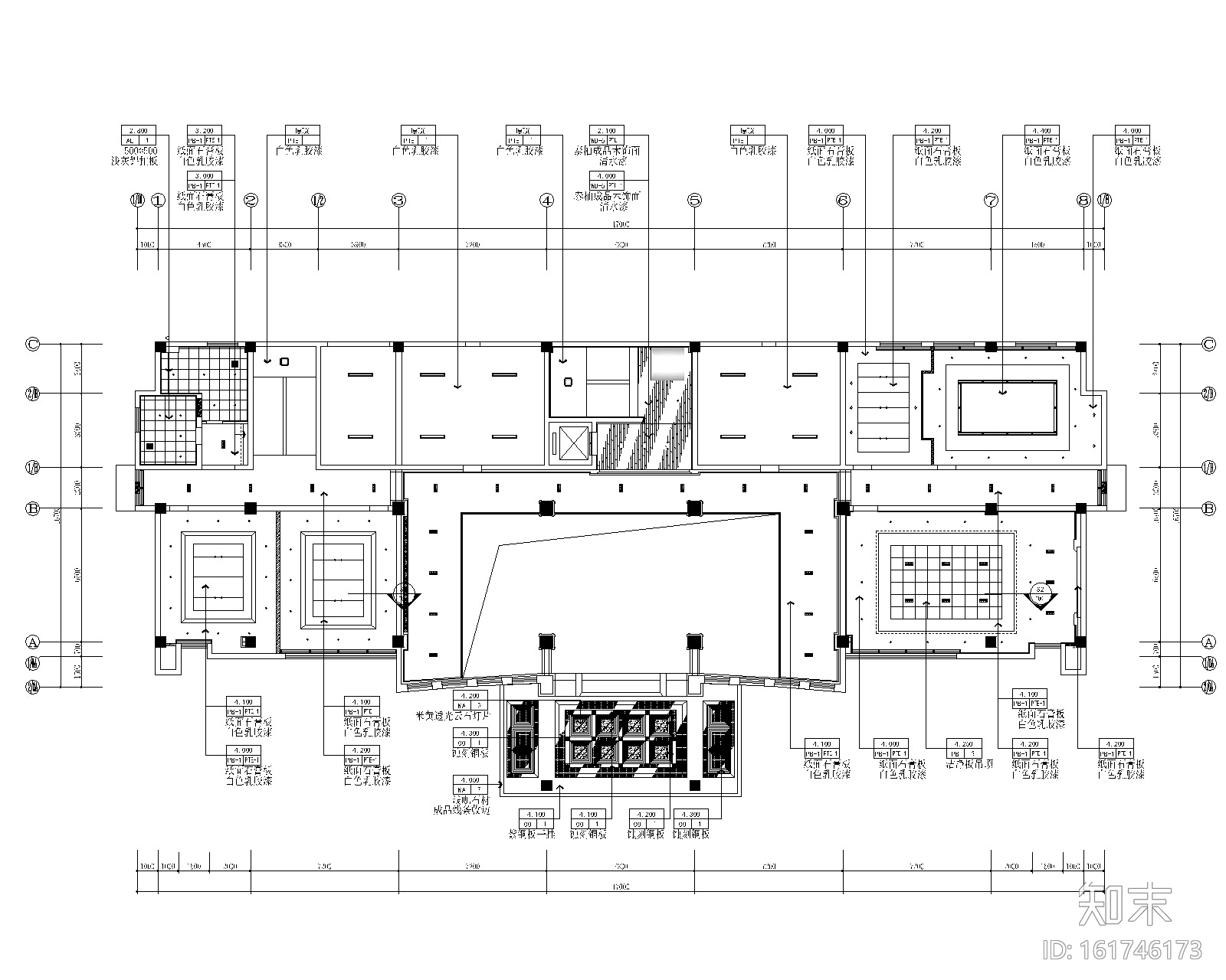 [江苏]苏州豪华中式办公楼全套施工图+效果图cad施工图下载【ID:161746173】