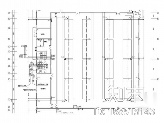 厂房车间给排水及消防施工图（雨水系统）cad施工图下载【ID:168513143】