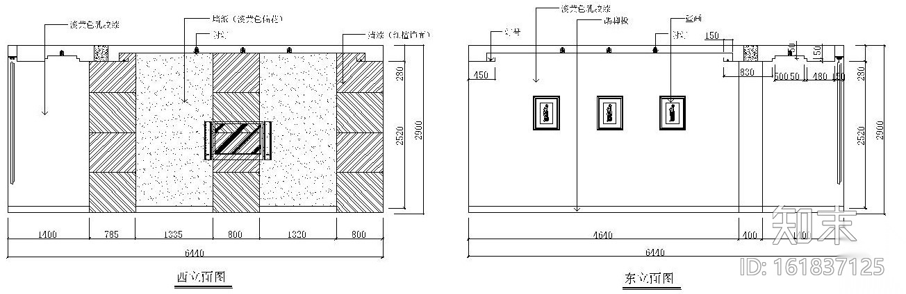 某四层酒店内部装饰全套施工图及效果图cad施工图下载【ID:161837125】