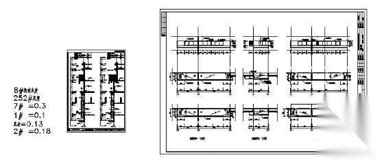 [宜兴]某十二层住宅楼建筑施工图cad施工图下载【ID:149886176】