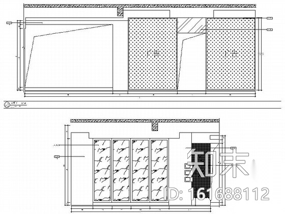 [福建]某豪华玉石展厅室内装修施工图（含设计文本）cad施工图下载【ID:161688112】