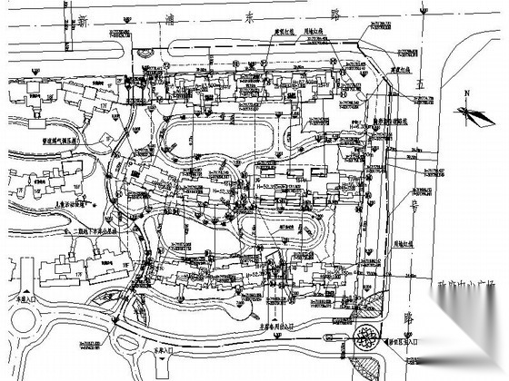 [福建]高层简欧风格住宅区规划设计施工图（200余张图...cad施工图下载【ID:166824182】