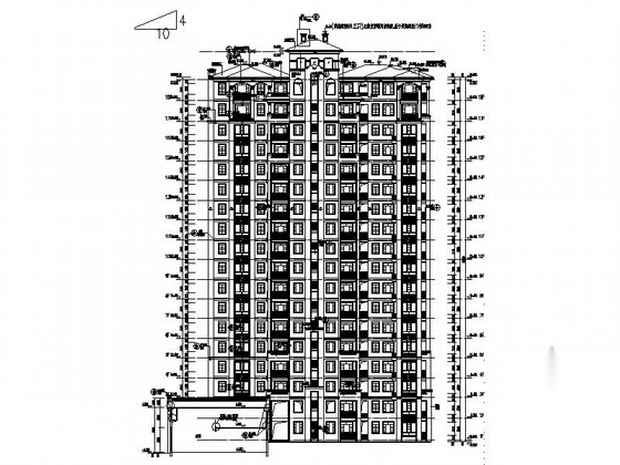 [福建]高层简欧风格住宅区规划设计施工图（200余张图...cad施工图下载【ID:166824182】