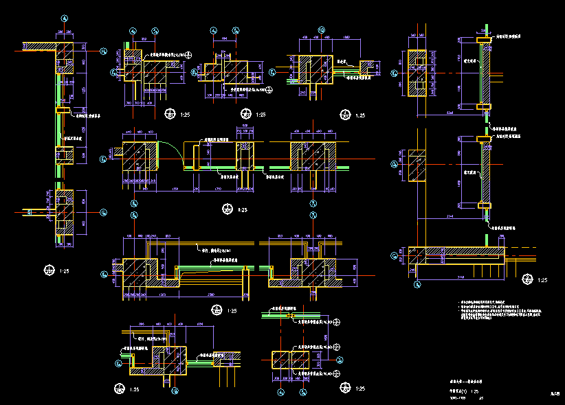 [广东]某大学综合楼建筑施工图（含行政办公楼）图纸施工图下载【ID:151562166】