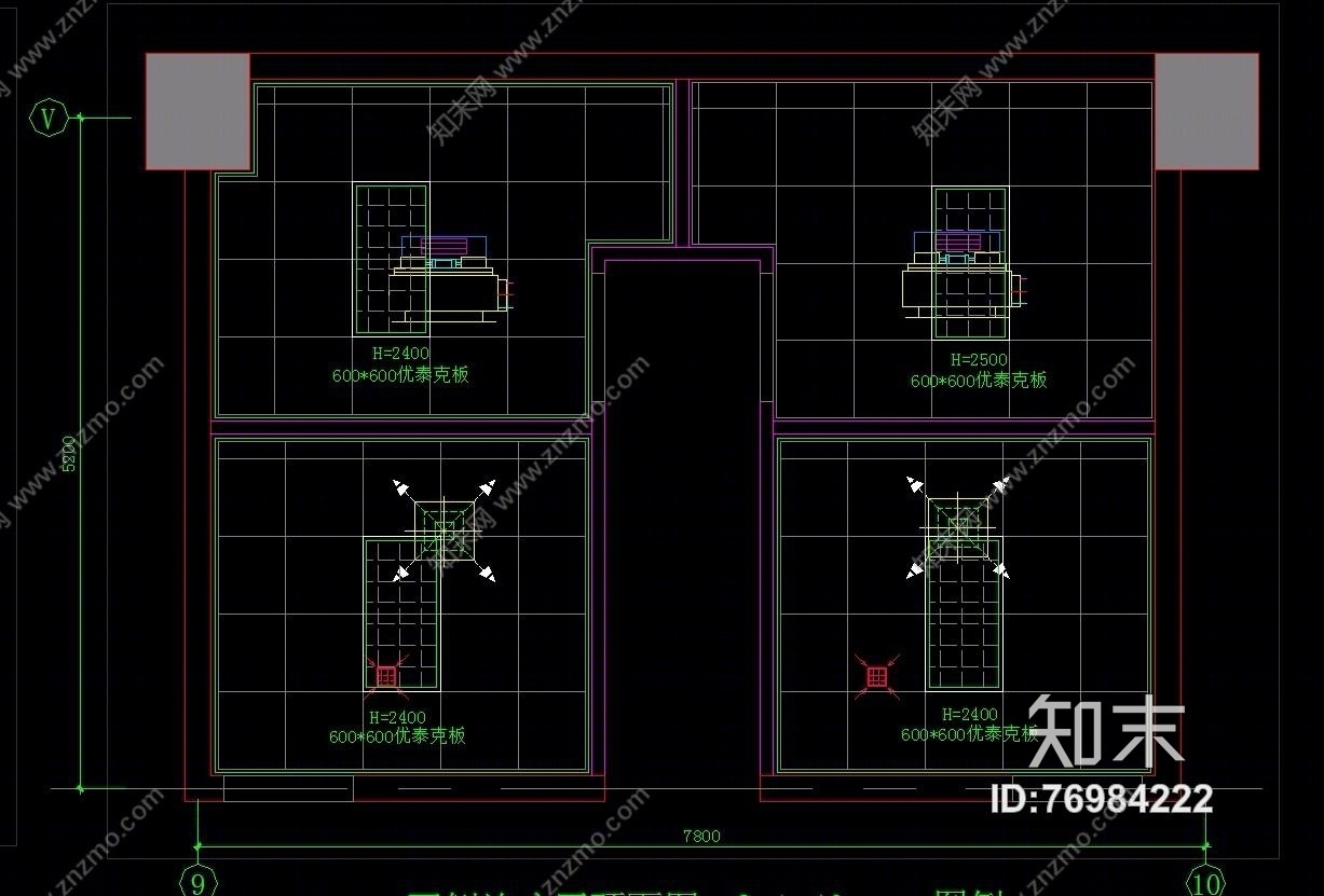 河西儿童医院图纸（CAD施工图纸）cad施工图下载【ID:76984222】