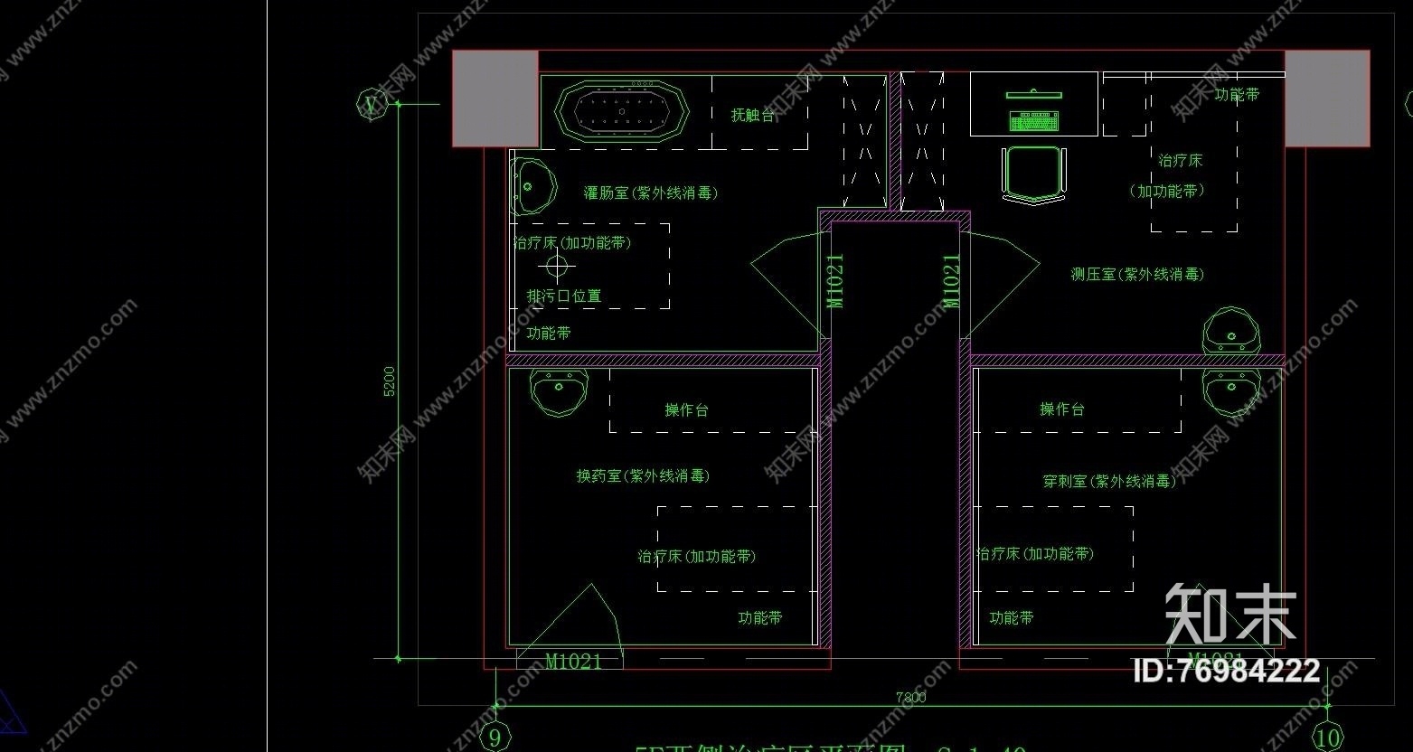 河西儿童医院图纸（CAD施工图纸）cad施工图下载【ID:76984222】