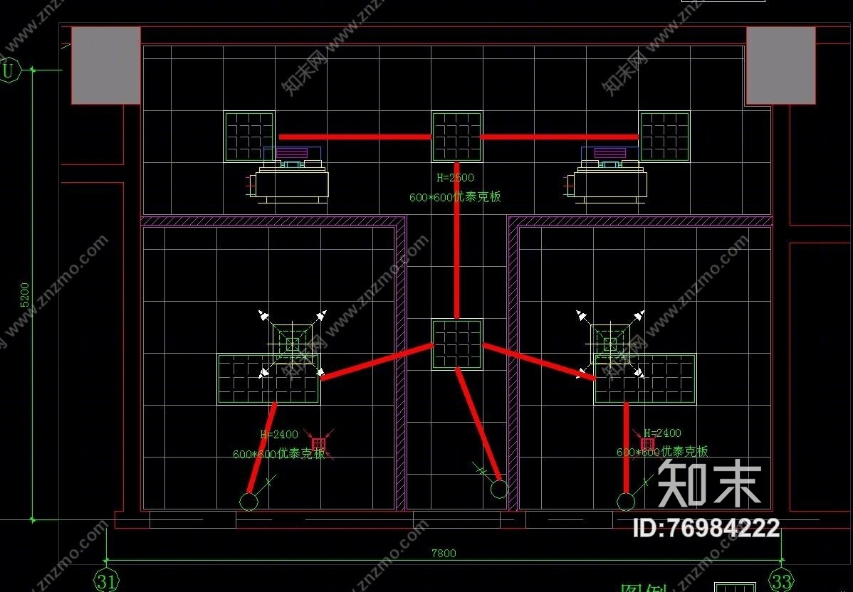 河西儿童医院图纸（CAD施工图纸）cad施工图下载【ID:76984222】