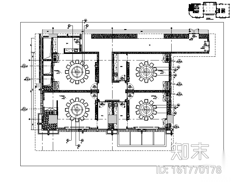 [四川]维尔酒店设计施工图（附效果图+物料表）施工图下载【ID:161770178】