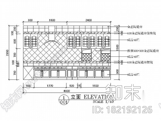 [石家庄]欧式超豪华舒适4室3厅室内设计CAD施工图cad施工图下载【ID:182192126】