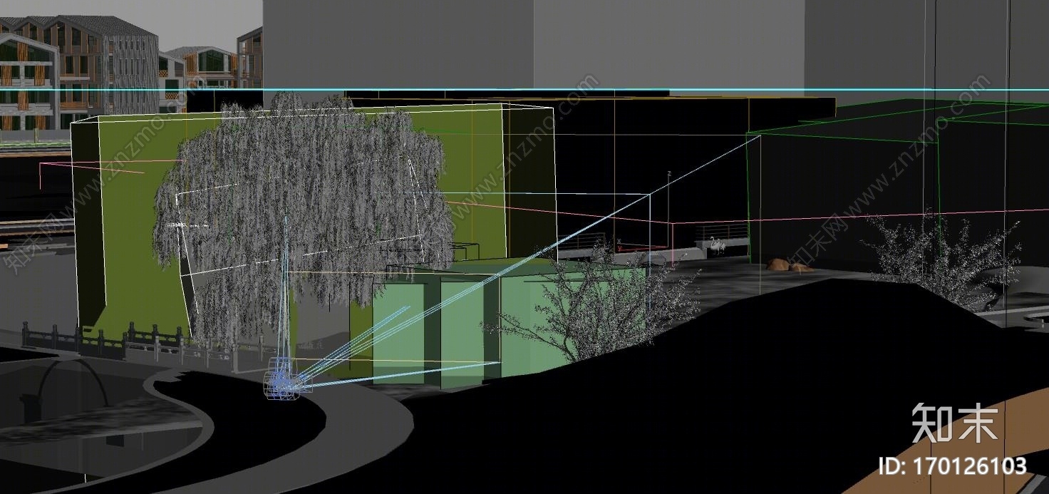 清晨湿地公园3D模型下载【ID:170126103】