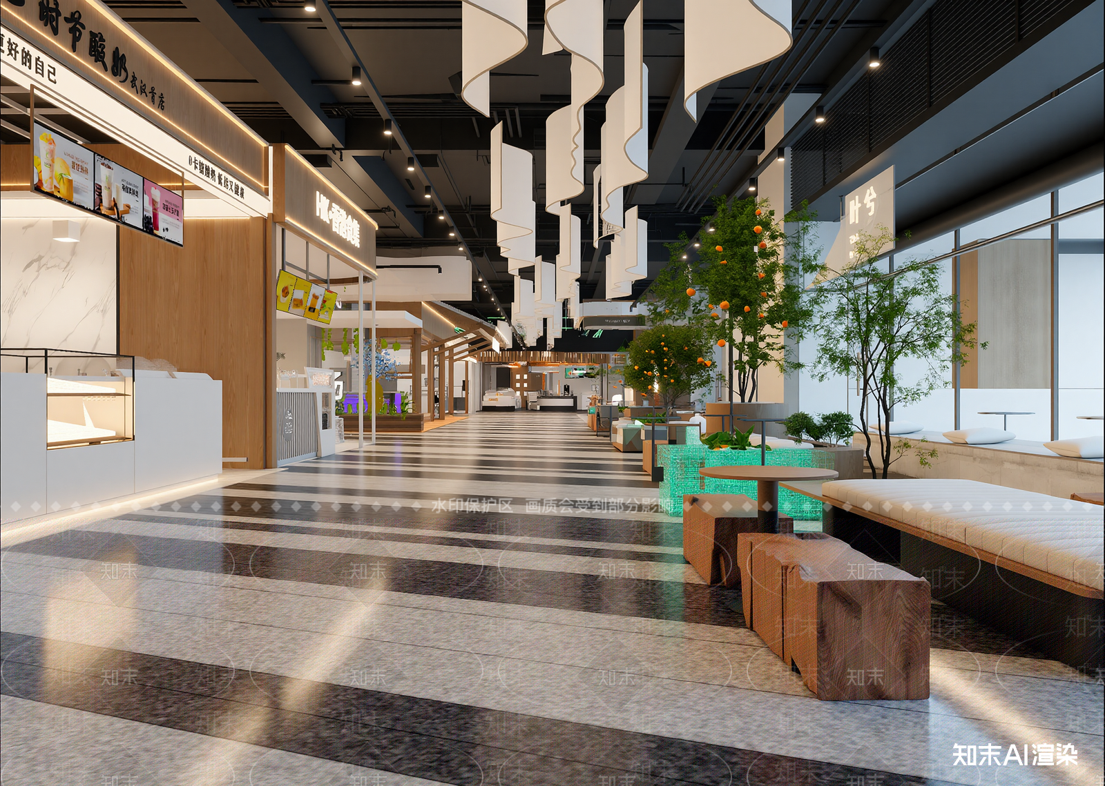 现代商场3D模型下载【ID:1214703237】