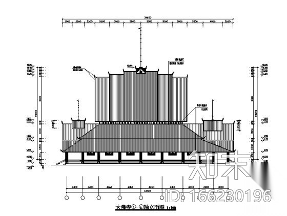 [景洪市]某村龙社建筑施工图cad施工图下载【ID:166230196】