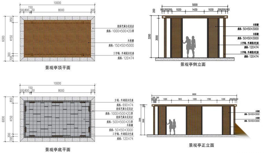 [海南]三亚高端温泉度假公寓景观设计方案（东南亚风格）施工图下载【ID:161045102】