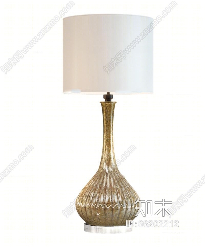 现代轻奢台灯3D模型下载【ID:66202212】