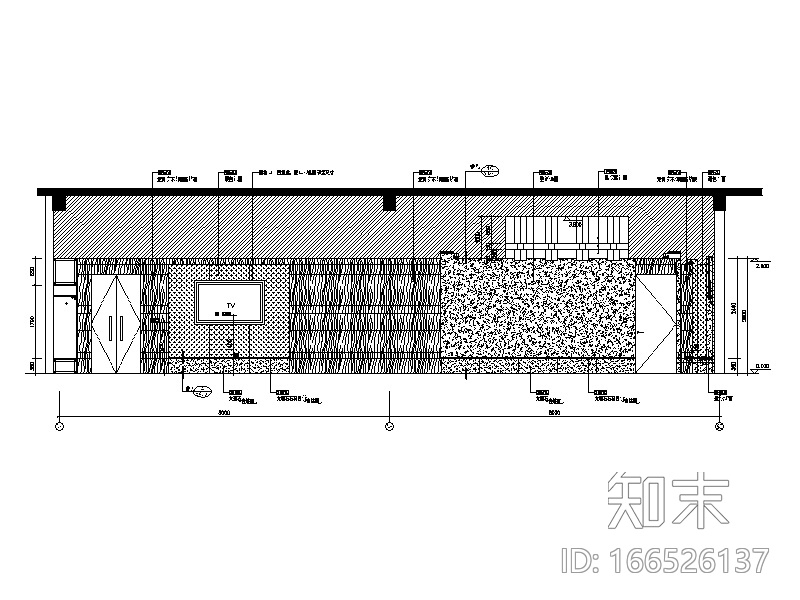 [陕西]园林式酒店餐厅设计CAD施工图cad施工图下载【ID:166526137】