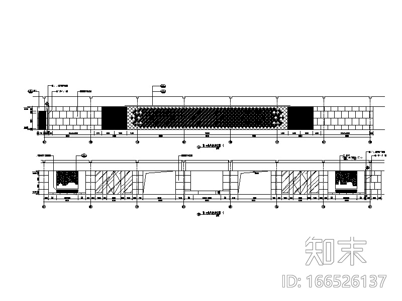 [陕西]园林式酒店餐厅设计CAD施工图cad施工图下载【ID:166526137】