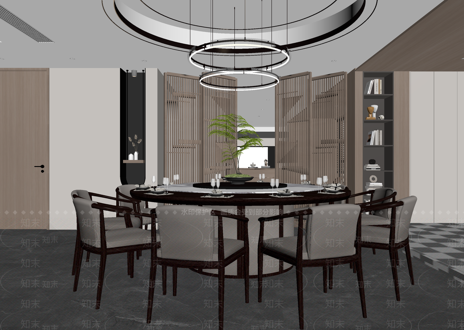 意式包厢3D模型下载【ID:1215151332】