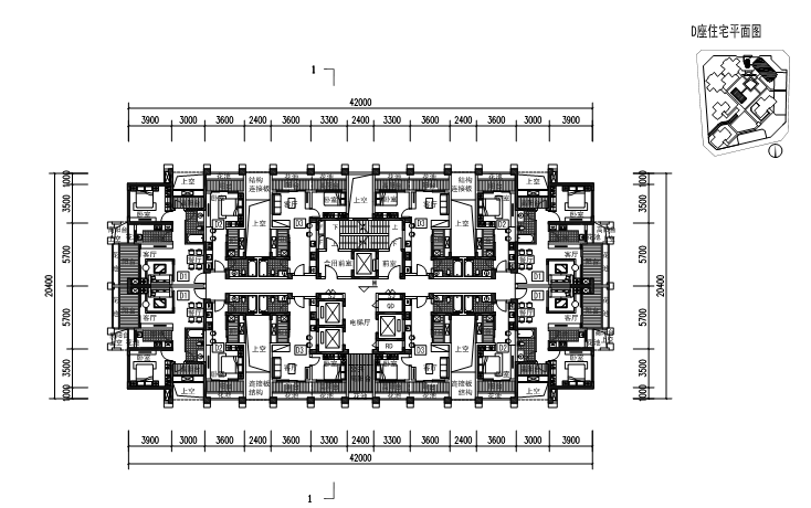 [深圳]简洁现代风格花园住宅区规划设计（含cad）cad施工图下载【ID:165154116】