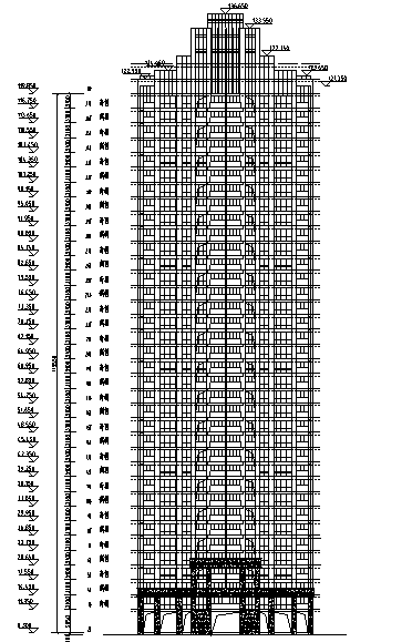 [深圳]简洁现代风格花园住宅区规划设计（含cad）施工图下载【ID:149563102】