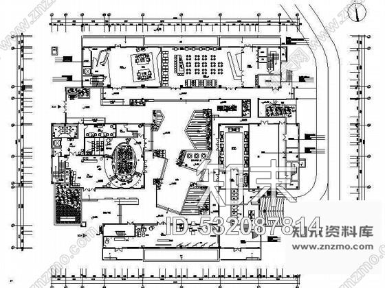 施工图无锡科学院软件研究中心现代办公楼装修施工图含效果及电图施工图下载【ID:532087814】