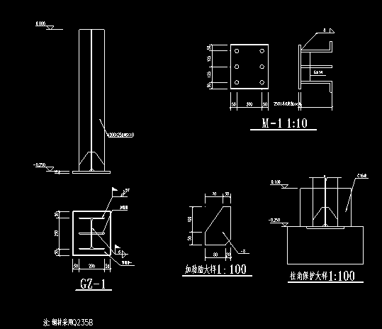 世博会厄立特里亚施工图cad施工图下载【ID:151604134】