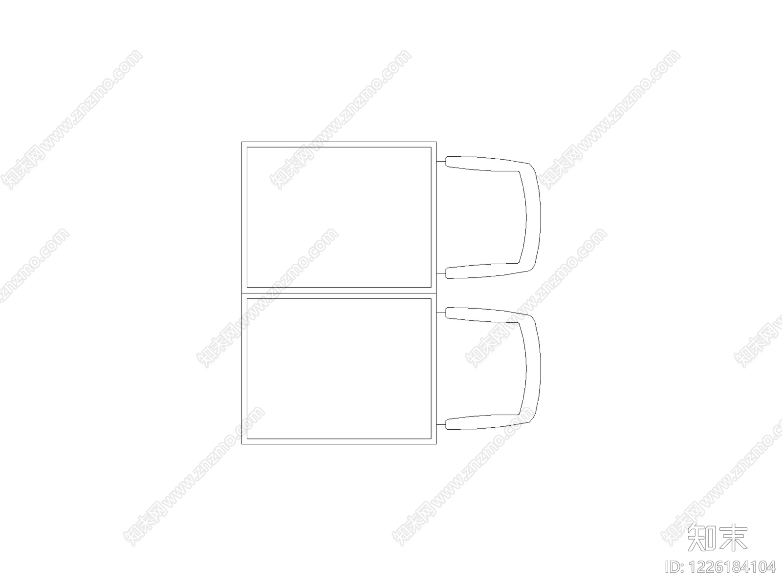 柜子cad施工图下载【ID:1226184104】